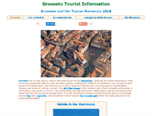Tablet Screenshot of grosseto-info.com